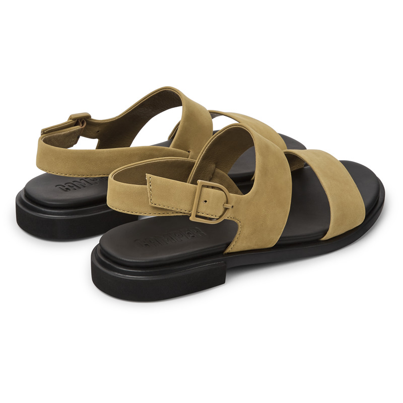 Camper Edy - Sandals For Women - Brown, Size 35, Suede