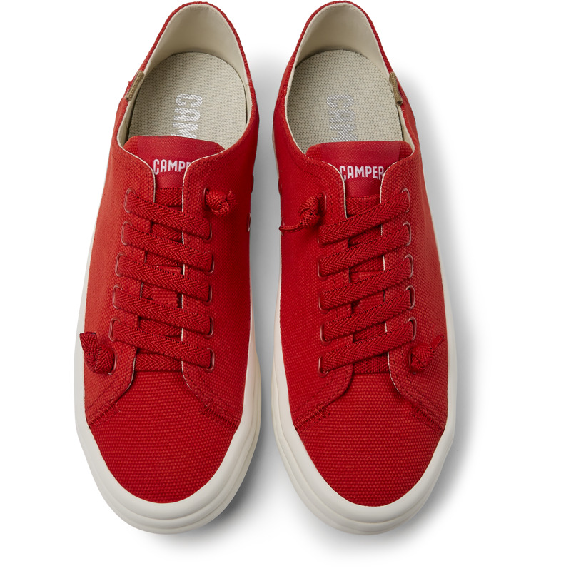 CAMPER Hoops - Sneakers Για Γυναικεία - Κόκκινο, Μέγεθος 41, Cotton Fabric