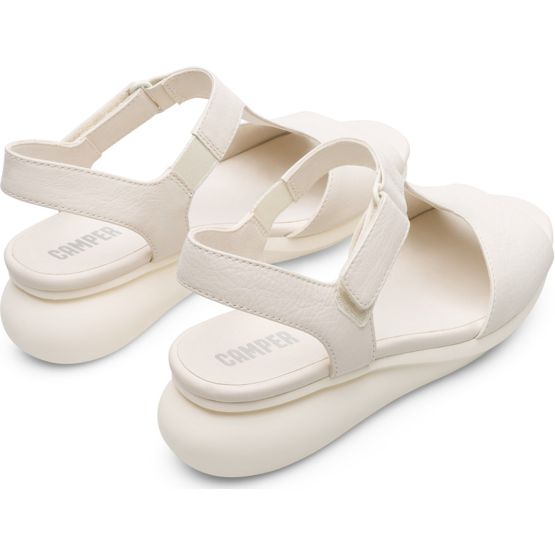 CAMPER Balloon - Sandals For Women - Beige, Size 41, Smooth Leather