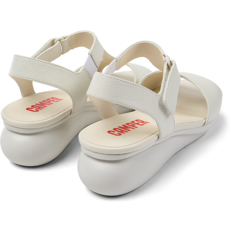 CAMPER Balloon - Sandals For Women - White, Size 36, Smooth Leather