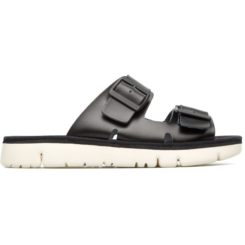 CAMPER Oruga - Sandalias para Mujer - Negro, talla 41, Piel Lisa