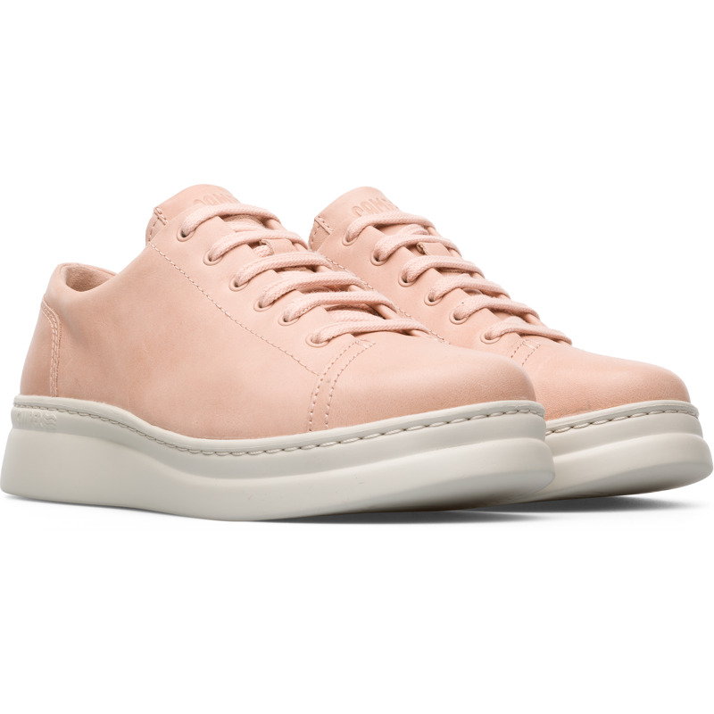 CAMPER Runner Up - Sneakers For Women - Nude, Size 38, Smooth Leather