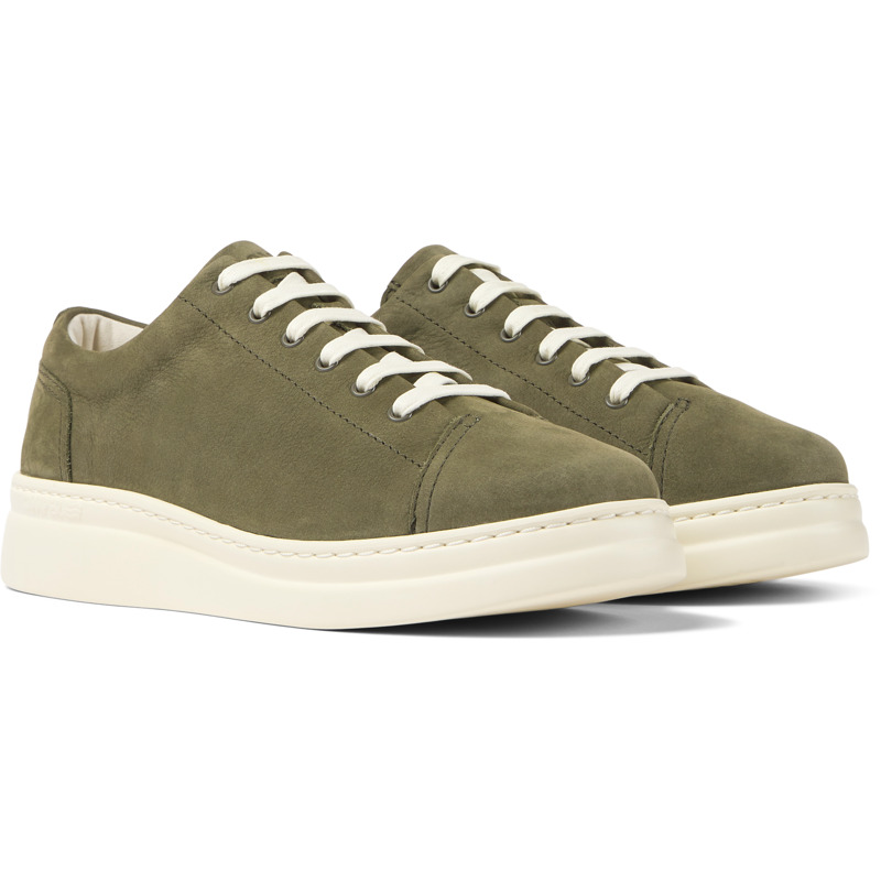 Camper Runner Up - Sneakers For Women - Green, Size 35, Suede
