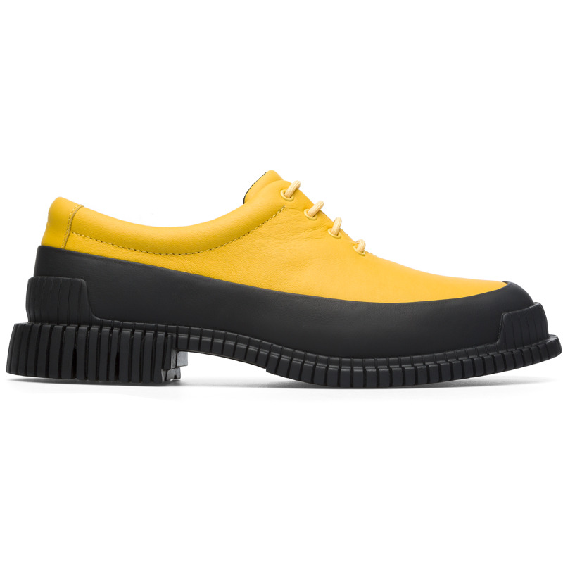CAMPER Pix - Zapatos de vestir para Mujer - Amarillo,Negro, talla 36, Piel Lisa
