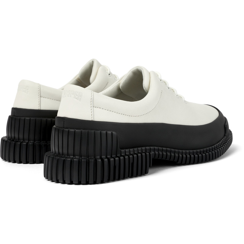 CAMPER Pix - Elegante Schuhe Für Damen - Weiß,Schwarz, Größe 42, Glattleder