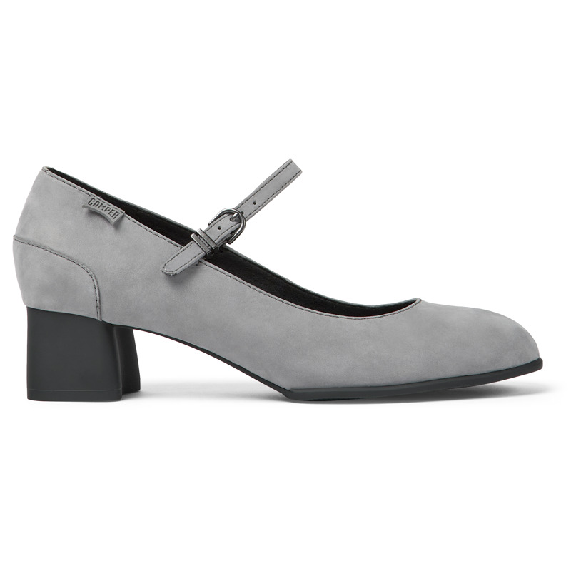 CAMPER Katie - Elegante Schuhe Für Damen - Grau, Größe 38, Veloursleder