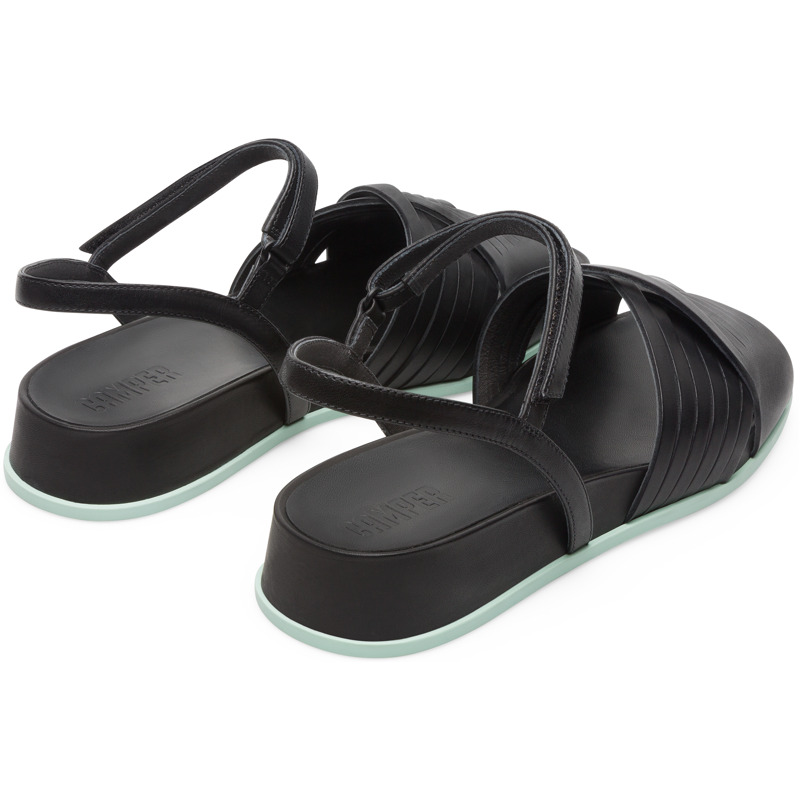 CAMPER Atonik - Sandals For Women - Black, Size 35, Smooth Leather