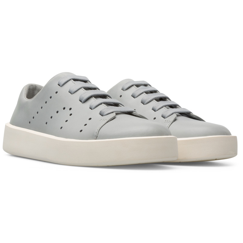 CAMPER Courb - Sneakers For Women - Grey, Size 36, Smooth Leather