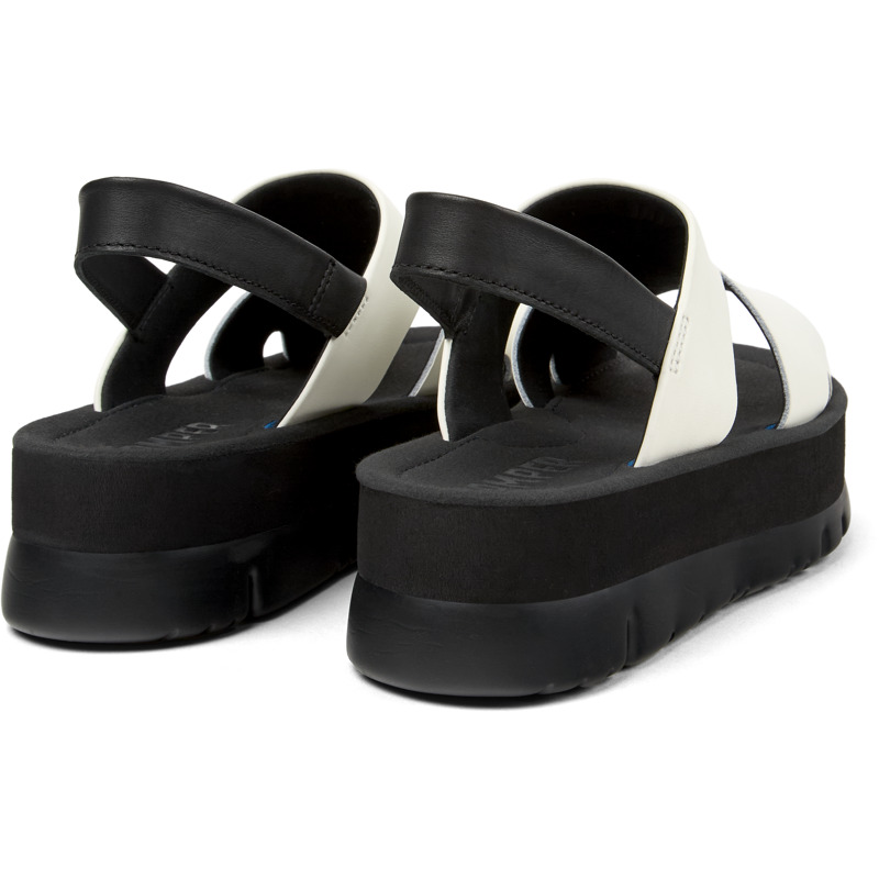 Camper Oruga Up - Sandals For Women - White, Size 41, Smooth Leather