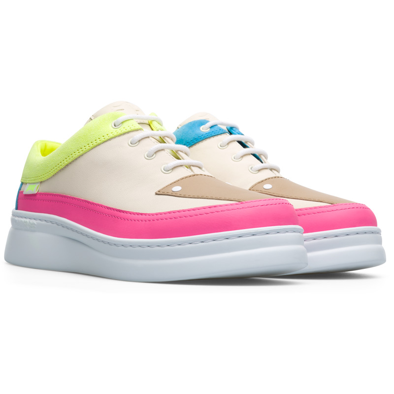 Camper Trainers For Women In Beige,pink,yellow