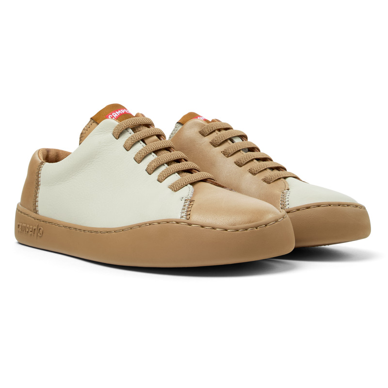 Shop Camper Sneakers For Women In Brown,grey