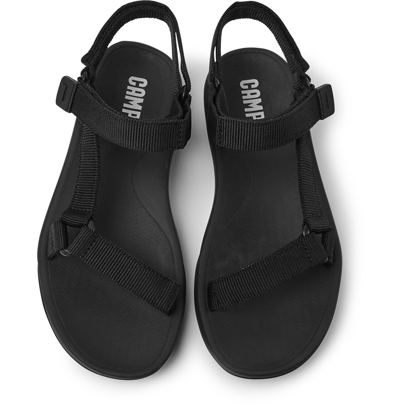 CAMPER Match - Sandals For Women - Black, Size 39, Cotton Fabric