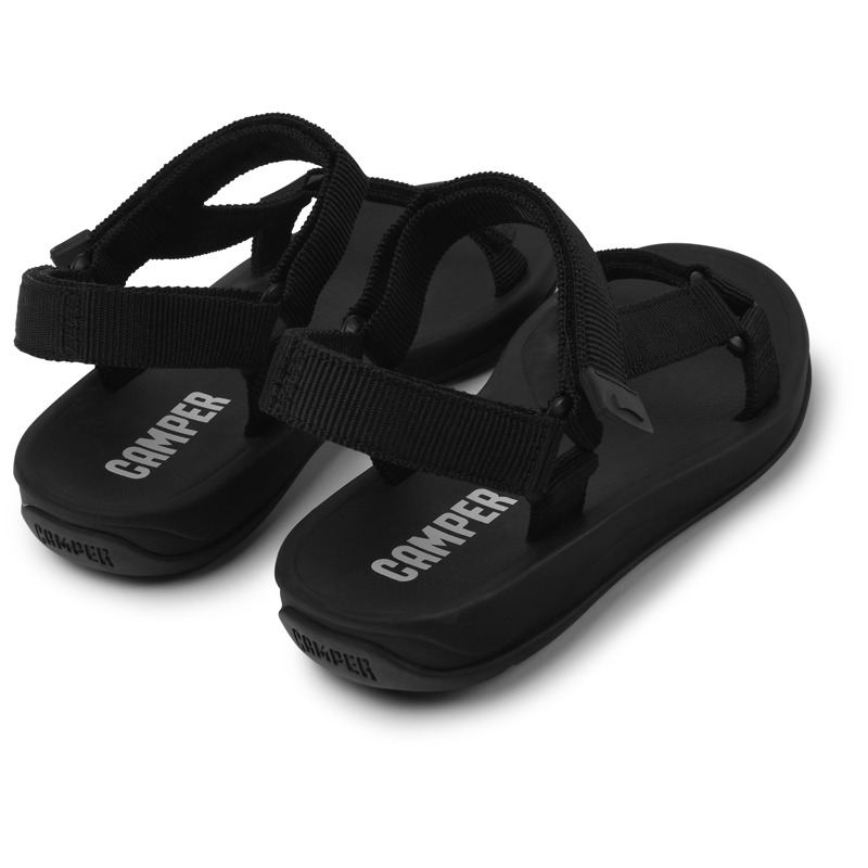 CAMPER Match - Sandals For Women - Black, Size 37, Cotton Fabric