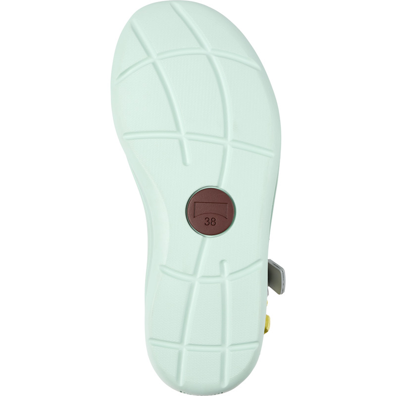 CAMPER Match - Sandalen Für Damen - Gelb,Weiß,Grau, Größe 41, Textile