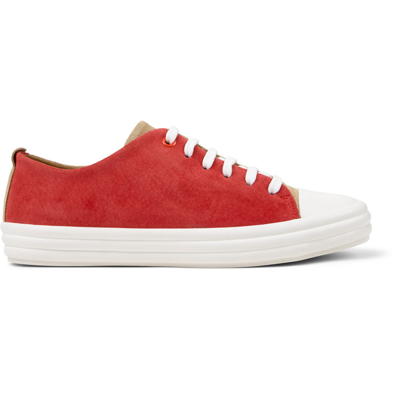 CAMPER Twins - Sneakers Για Γυναικεία - Καφέ,Κόκκινο,Μπορντό, Μέγεθος 38, piel.consumidor11