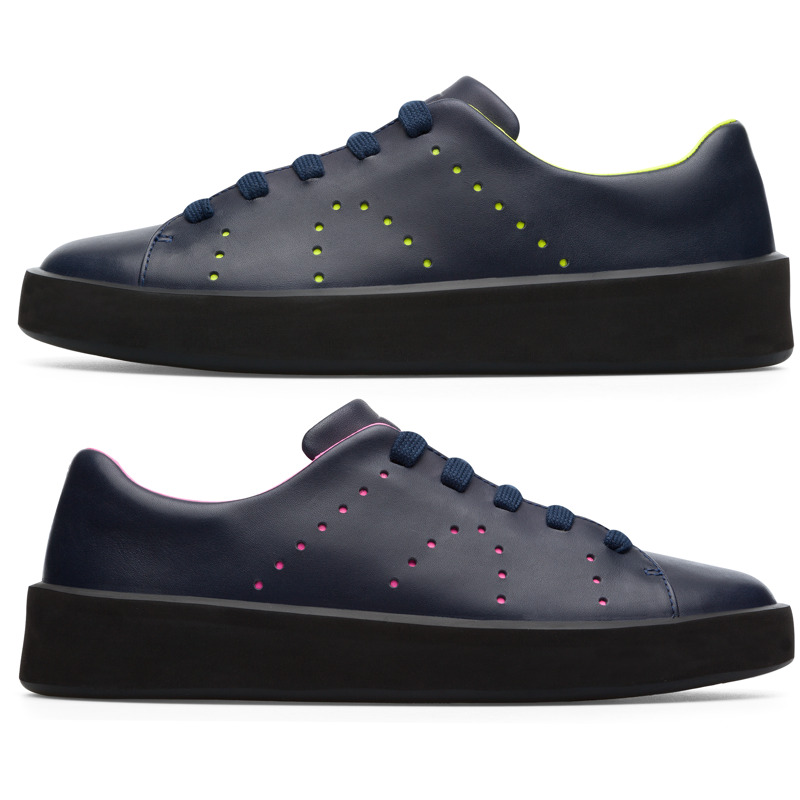 CAMPER Twins - Zapatillas para Mujer - Azul, talla 39, Piel Lisa