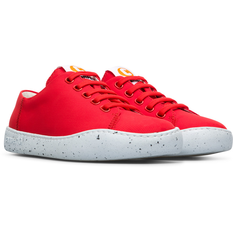CAMPER Peu Touring - Sneakers Για Γυναικεία - Κόκκινο, Μέγεθος 37, Cotton fabric