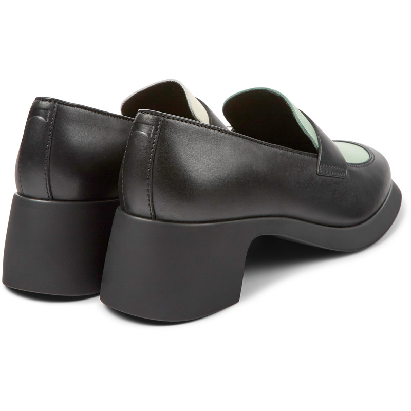CAMPER Twins - Loafers For Women - Black, Size 41, Smooth Leather