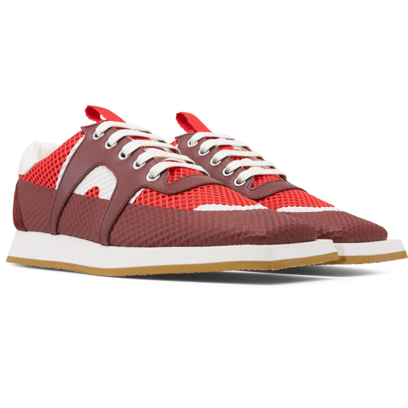 Shop Camperlab Sneakers For Women In Brown,red,white