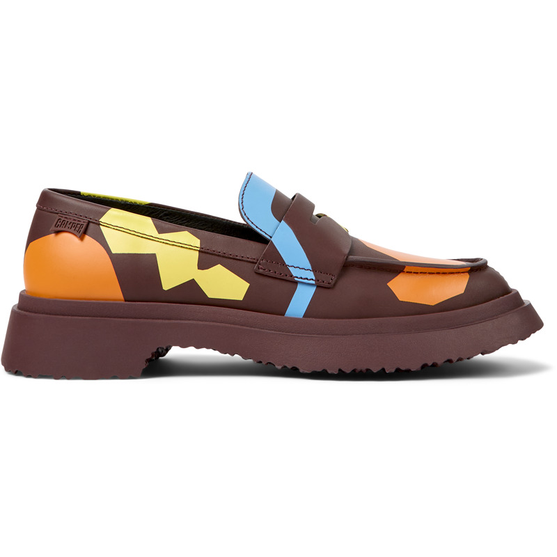 CAMPER Twins - Formal Shoes For Women - Burgundy,Blue,Orange