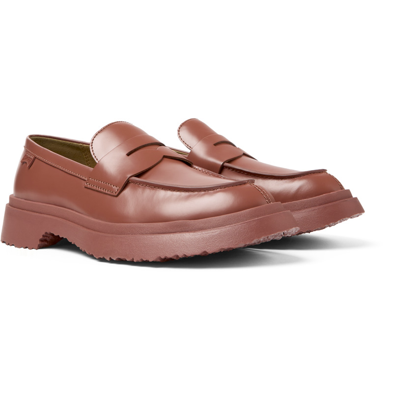 CAMPER Walden - Chaussures Habillées Pour Femme - Rouge, Taille 38, Cuir Lisse