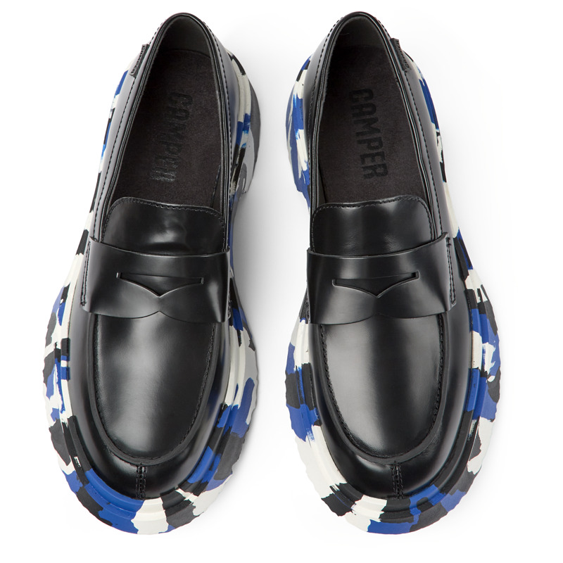 Camper Walden - Formal Shoes For Women - Black, Size 39, Smooth Leather