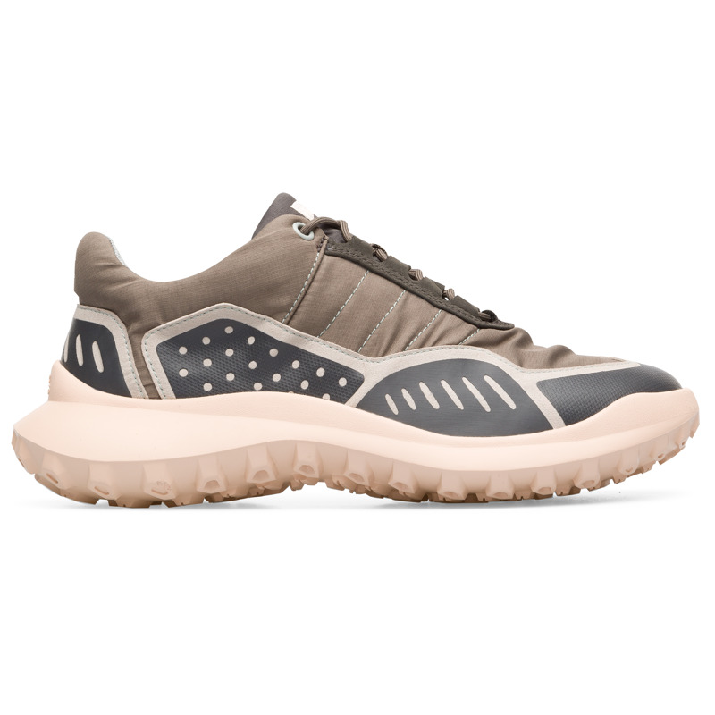 CAMPER CRCLR - Zapatillas para Mujer - Verde,Gris,Beige, talla 42, Textil/Piel Vuelta