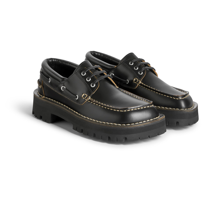 CAMPERLAB Eki - Formal Shoes For Women - Black, Size 39, Smooth Leather