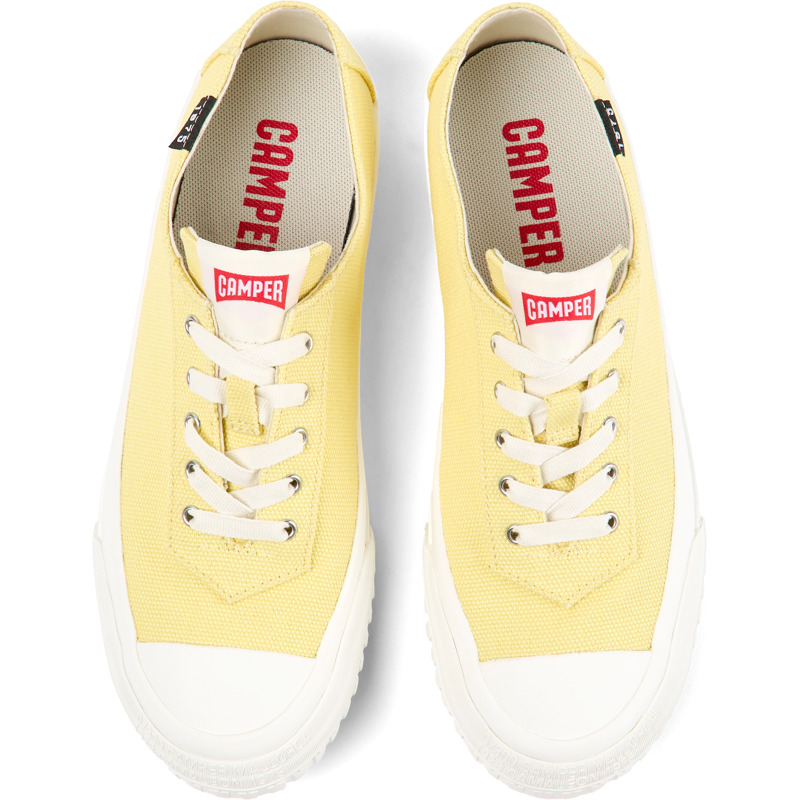 CAMPER Camaleon - Sneakers For Women - Yellow, Size 38, Cotton Fabric