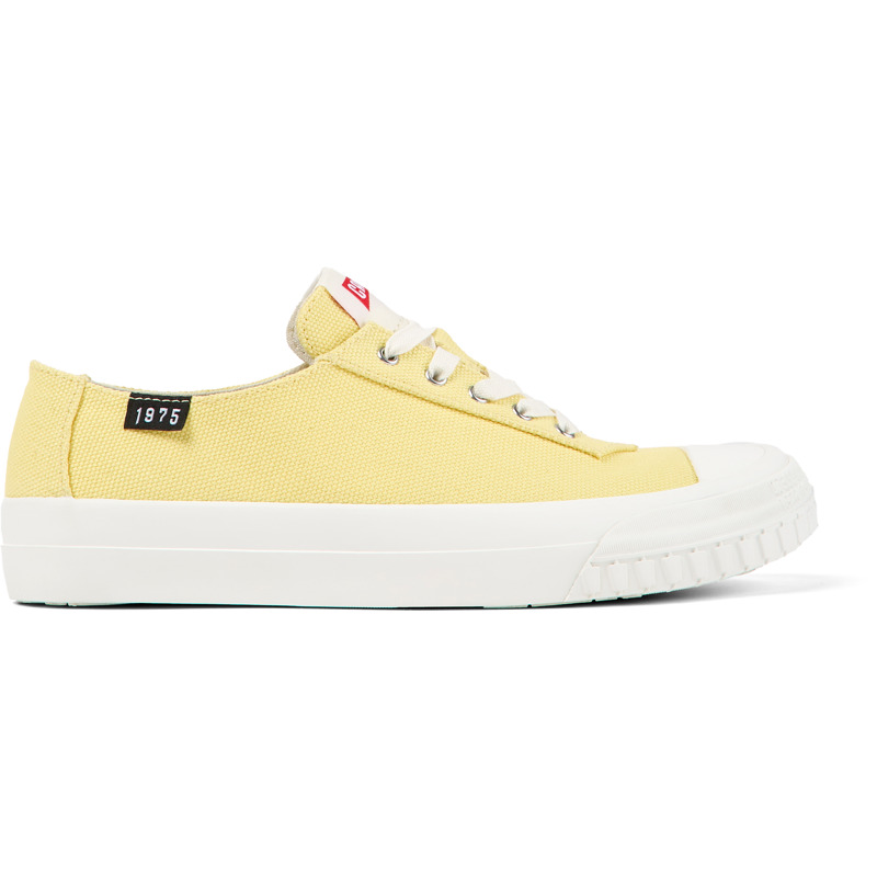 CAMPER Camaleon - Sneakers For Women - Yellow, Size 35, Cotton Fabric