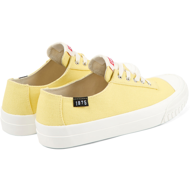 CAMPER Camaleon - Sneakers For Women - Yellow, Size 35, Cotton Fabric