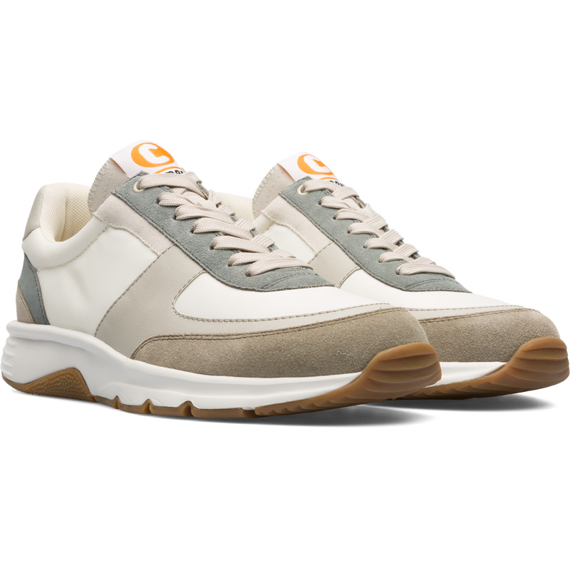 CAMPER Drift - Sneakers Για Γυναικεία - Γκρι,Λευκό, Μέγεθος 41, Cotton fabric