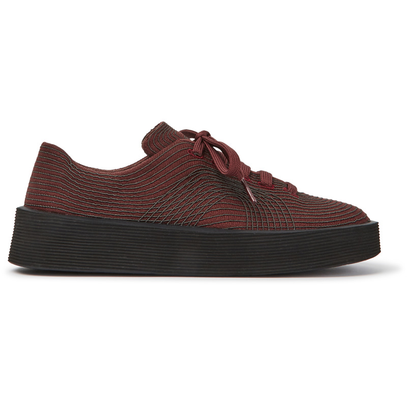 CAMPER Courb - Zapatillas para Mujer - Burdeos, talla 37, Textil