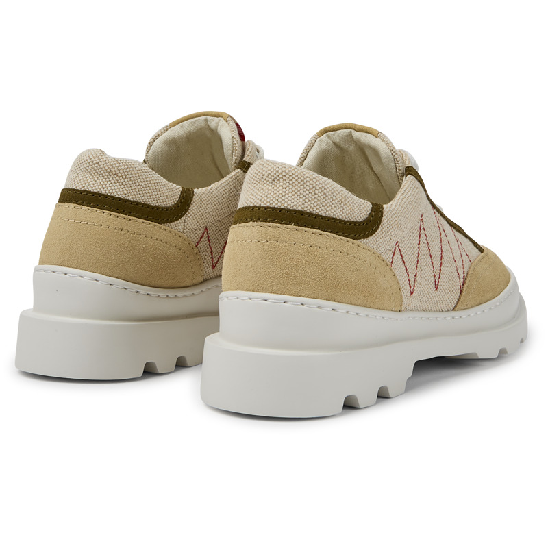 CAMPER Brutus - Casual For Women - Beige, Size 37, Cotton Fabric