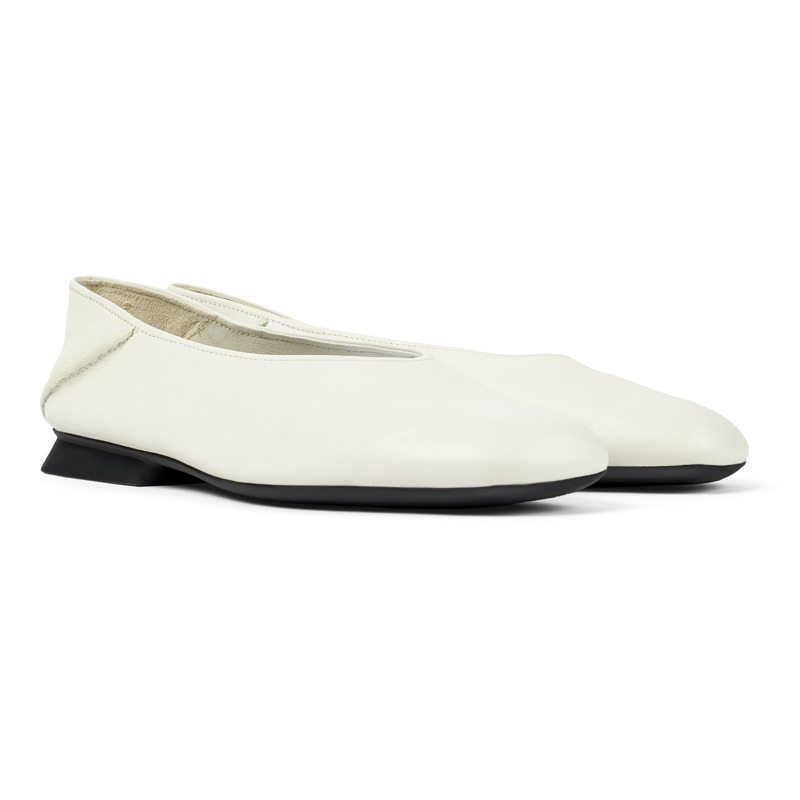 Camper Casi Myra - Formal Shoes For Women - White, Size 37, Smooth Leather