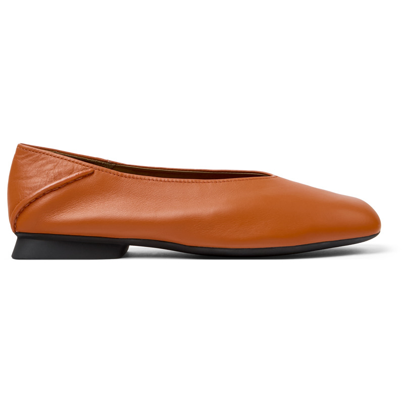 CAMPER Casi Myra - Zapatos de vestir para Mujer - Naranja, talla 35, Piel Lisa