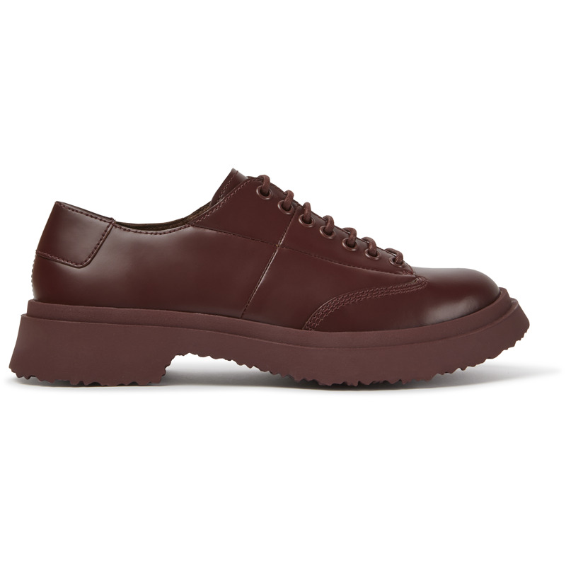CAMPER Walden - Zapatos de vestir para Mujer - Burdeos, talla 39, Piel Lisa