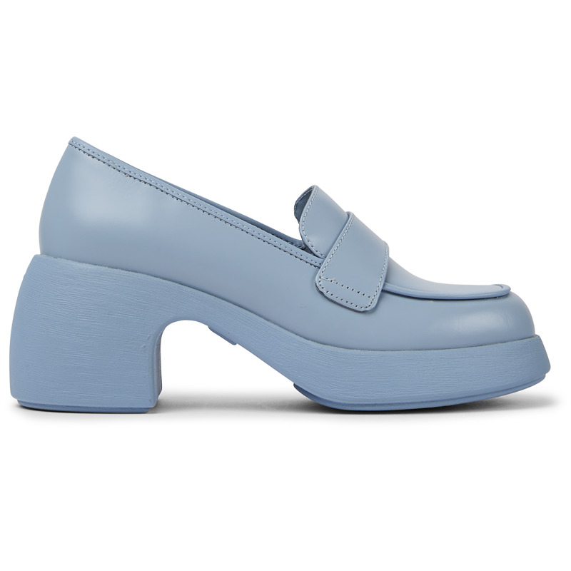 CAMPER Thelma - Zapatos de vestir para Mujer - Azul, talla 37, Piel Lisa