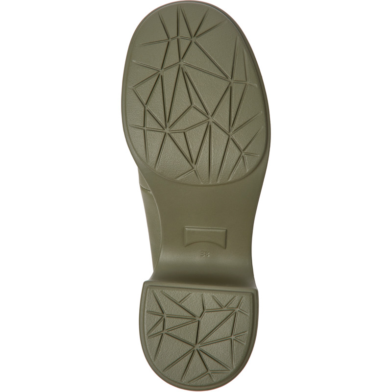 CAMPER Thelma - Elegante Schuhe Für Damen - Grün, Größe 38, Glattleder