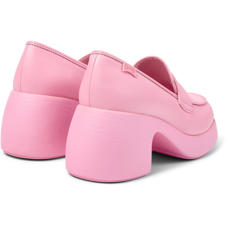 CAMPER Thelma - Loafers For Women - Pink, Size 41, Smooth Leather