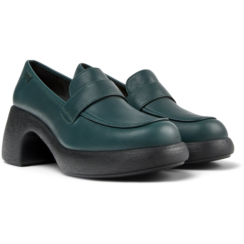 CAMPER Thelma - Elegante Schuhe Für Damen - Grün, Größe 36, Glattleder