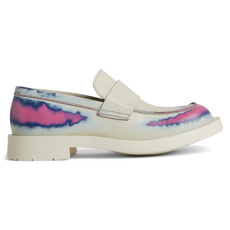 CAMPERLAB MIL 1978 - Sapatos Formais Para  Mulher - Branco,Rosa,Azul, Tamanho 37, Pele Lisa