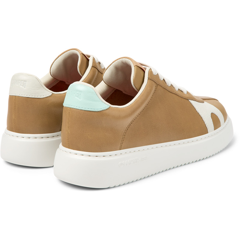 Camper Twins - Sneakers For Women - Brown, Size 38, Smooth Leather