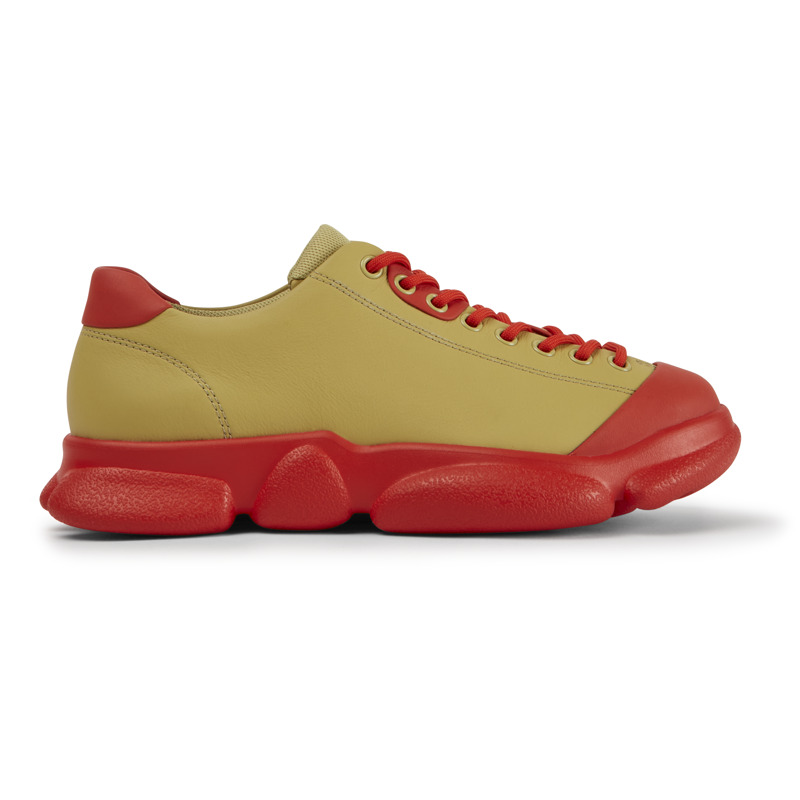 CAMPER Karst - Zapatillas para Mujer - Beige, talla 35, Piel Lisa