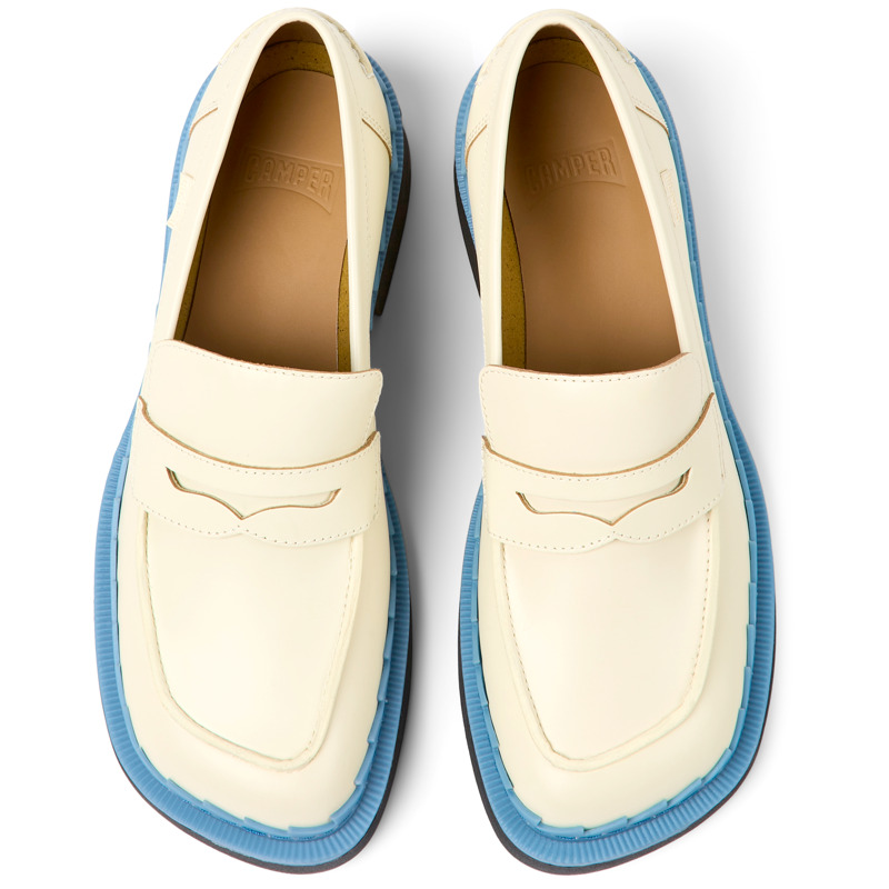 CAMPER Taylor - Formal Shoes For Women - White, Size 37, Smooth Leather