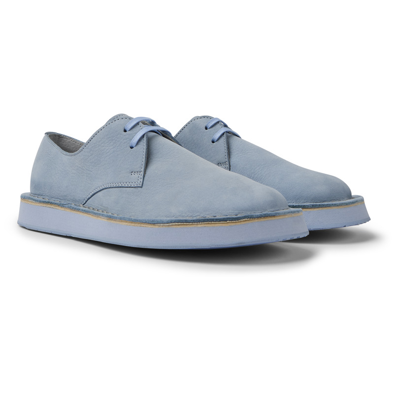 CAMPER Brothers Polze - Casual For Women - Blue, Size 37, Smooth Leather
