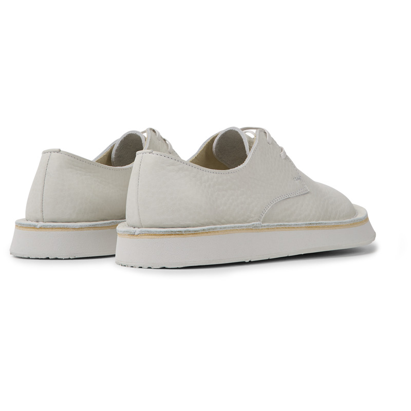 CAMPER Brothers Polze - Casual For Women - White, Size 10, Smooth Leather