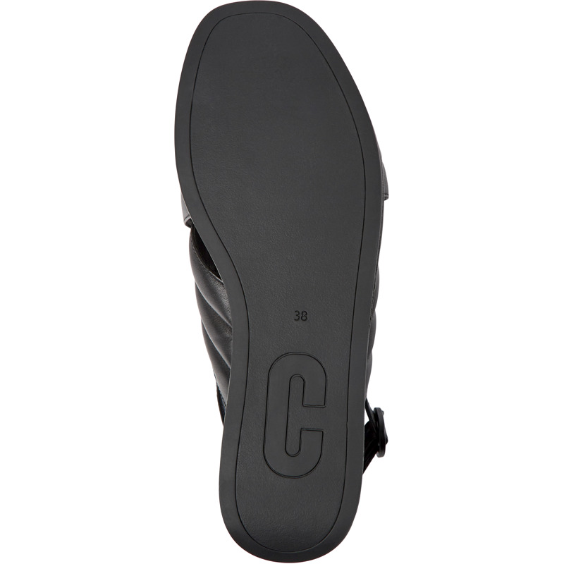 CAMPER Misia - Sandals For Women - Black, Size 36, Smooth Leather