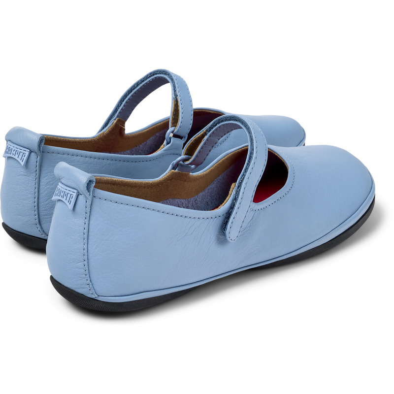 Camper Right - Ballerinas For Women - Blue, Size 37, Smooth Leather