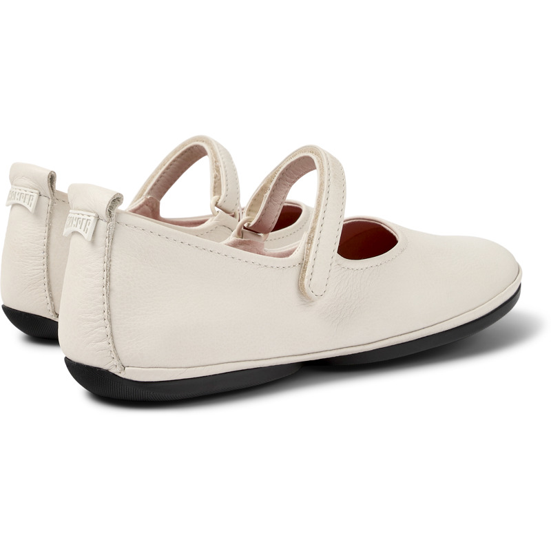 Camper Right - Ballerinas For Women - White, Size 35, Smooth Leather